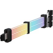 تصویر کابل اسلیو گیم مکس مدل 12VHPWR مشکی 