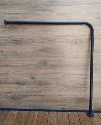 تصویر میله اتاق پرو پرده ای 