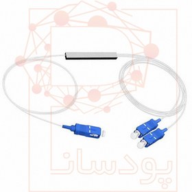 تصویر اسپلیتر قلمی فیبر نوری 1 به 2 