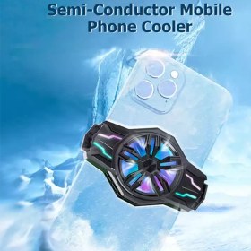 تصویر فن خنک کننده رادیاتوری موبایل S1 S1 Mobile Phone Radiator Portable Gaming Cooler