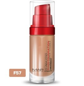 تصویر کرم پودر شیشه‌ای مپ بوته - F53 map foundation