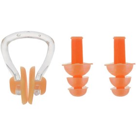 تصویر گوش گیر و دماغ گیر مدل N2 - سبز 