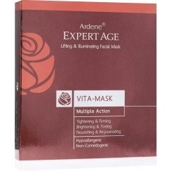 تصویر ماسک سفت کننده صورت آردن اکسپرت ایج مدل شفاف کننده حجم 45 میلی لیتر 