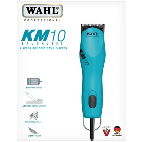 تصویر ماشین اصلاح حیوانات Wahl Km10 WAHL Professional Animal KM10 2 Speed Brushless Motor Clipper Kit