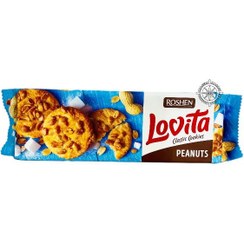تصویر کوکی کلاسیک بادام زمینی لاویتا روشن ۱۵۰ گرمی roshen lavita peanuts classic cookies 