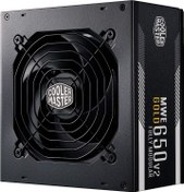 تصویر منبع تغذیه کامپیوتر کولر مستر MWE 650 V2 80 Plus Gold توان 650 وات Cooler Master MWE 650 V2 80 Plus Gold 650W Computer Power Supply