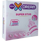 تصویر کاندوم فضایی یک عددی دکمه دار ایکس دریم X Dream Super Stud Condom 1piece