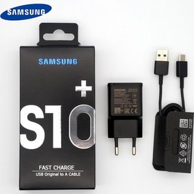 تصویر شارژر اصلی سامسونگ فست شارژ همراه با کابل تایپ سی ا Samsung EP-TA200 With USB-C Cable Samsung EP-TA200 With USB-C Cable