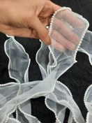 تصویر روبان حریر لبه مرواریدی 