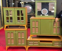 تصویر ست آینه و کنسول و میز تلویزیون و جا کفشی 