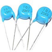 تصویر خازن ولتاژ بالا 100pf – 20kv 