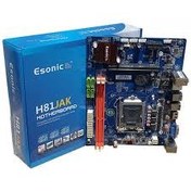 تصویر مادربورد ایسونیک MOTHERBOARD ESONIC H81JAK-U 