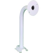 تصویر پایه دوربین مداربسته براکت فلزی خم ۴۰ سانتی متری 