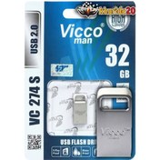 تصویر فلش مموری ویکومن VC274 USB 2 ظرفیت 32 گیگابایت ViccoMan VC274 USB 2 Flash Drive 32GB