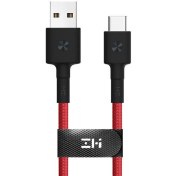 تصویر کابل تبدیل USB به USB-C زد ام آی مدل AL401 به طول 100 سانتی متر 