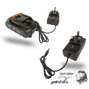 تصویر آداپتور شارژر باتری دریل شارژی سوزنی بزرگ مدل SX-25 