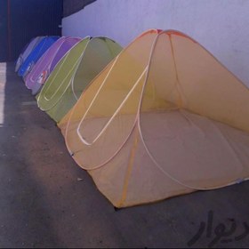 تصویر پشه بند 8 نفره تولید شد حریر درجه یک 