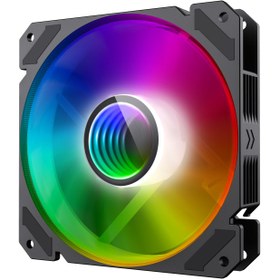 تصویر فن کیس گیم مکس GAMEMAX FN 12Rainbow C9 Infinity 