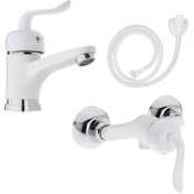 تصویر ست شیرآلات زحل مدل قاصدک FP80 مجموعه 3 عددی 