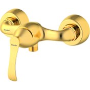 تصویر شودر شیر توالت کلاسیک طلایی 