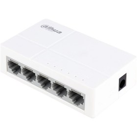 تصویر سوئیچ شبکه 5 پورت داهوا Dahua DH-PFS3005-5ET-L Dahua PFS3005-5ET-L 5-Port Unmanaged Ethernet Switch