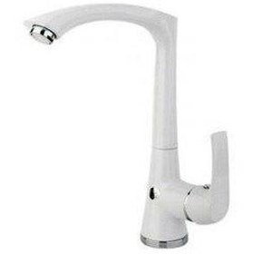 تصویر شیر آشپزخانه طهورا مدل لوتوس سفید Tahora Lotus White Kitchen Faucet