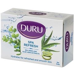 تصویر صابون آرایشی دورو مدل SPA REFRESH حاوی عصاره جلبک دریایی و آلوئه ورا وزن ۱۲۰ گرم 