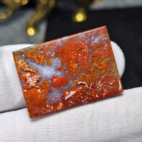 تصویر نگین درشت سنگ طبیعی عقیق شجر معدنی خراسانی کد 34794 