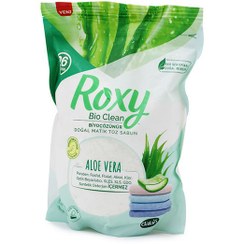 تصویر پودر صابون ماشین لباسشویی و دستی روکسی با رایحه آلوئه ورا 800 گرم Roxy Washing Machine And Hand Soap Powder With Aloe Vera Scent 800 gr