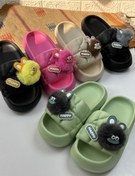 تصویر دمپایی سیلیکونی زنانه مدل هپی 