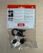 تصویر ست سه عددی ممک ریز سلیکنی زیر سوپاپ زودپز به همراه واشر دو طرفه و قالب زیر سوپاپ Fissler Silicone membrane, molded valves seal, valve base seal