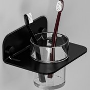 تصویر جا مسواکی دیواری مدل لوسی 