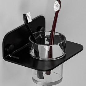 تصویر جا مسواکی دیواری مدل لوسی 