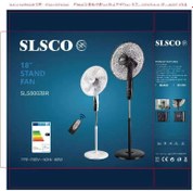 تصویر پنکه ایستاده سلسکو کنترل دار مدل SLS552BR ا Celesco standing fan with model controller Celesco standing fan with model controller
