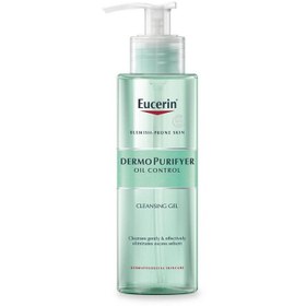 تصویر ژل شستشوی صورت ایسرین پوست چرب 200میل - Eucerin 