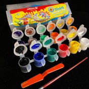 تصویر گواش آریا ۱۲ رنگ پیوسته سایز کوچک 