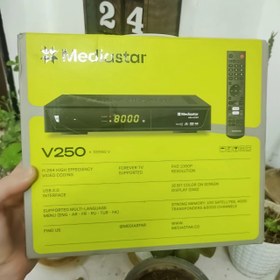 تصویر گیرنده مدیا استار مدل v250 وی 250 کنترل جدید ورژن دو 