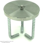 تصویر صفحه پیلار استیل مدل MT304-16015 Stainless steel pillar plate, model MT304-16015