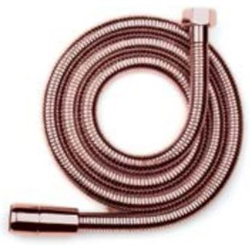 تصویر شیلنگ توالت سفید کروم درخشان Derakhshan chrome-white toilet hose