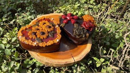 تصویر کیک لواشکی متوسط 