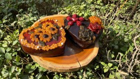 تصویر کیک لواشکی متوسط 