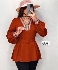 تصویر شومیز زنانه و دخترانه مجلسی مدل یلدا 