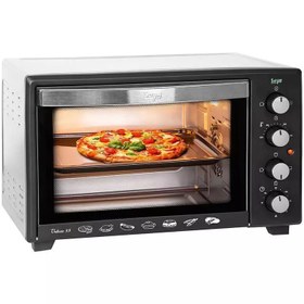 تصویر آون توستر ولرکان سایا پارس خزر مدل 10587 Pars Khazar toaster oven vulcan saya model 10587