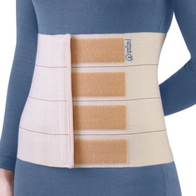 تصویر شکم بند ساده کرم (با قابلیت تنظیم) Adjustable Elastic Abdominal Binder