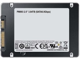 تصویر اس اس دی 3.84 ترابایت 2.5 اینچ SATA سامسونگ مدل PM893 Samsung PM893 SATA 3.0 3.84TB 2.5 inch Internal SSD