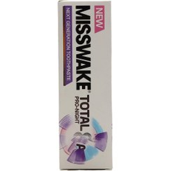 تصویر خمیر دندان توتال 8 پرو نایت میسویک ا Total 8 Pro Night Toothpaste Misswake Total 8 Pro Night Toothpaste Misswake
