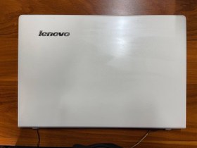 تصویر قاب پشت ال سی دd لپتاپ lenovo Ideapad500 z51-70 سفید 