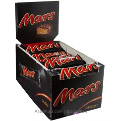 تصویر شکلات مارس کاراملی بسته ای ۲۴ عددی – MARS 