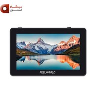 تصویر مانیتور روی دوربین فیلورد FEELWORLD F6 PLUS 4k 