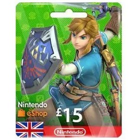 تصویر Nintendo E-Shop GBP15 